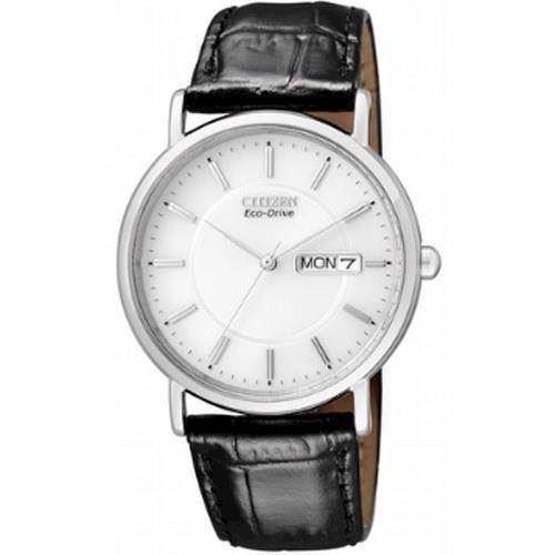 Image of Citizen mat rustfri stål quartz med Eco-Drive Herre ur, model BM8241-01AE